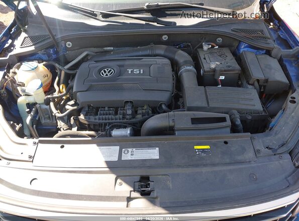 1VWAT7A37GC068573 2016 VOLKSWAGEN PASSAT Синий Вид сзади
