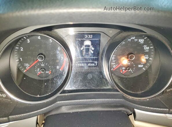 1VWAT7A37HC025403 2017 VOLKSWAGEN PASSAT White Vista del cuadro de instrumentos