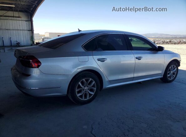 1VWAT7A37HC026051 2017 VOLKSWAGEN PASSAT Silver Trasero derecho