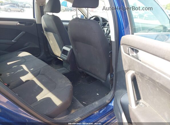 1VWAT7A38GC005983 2016 VOLKSWAGEN PASSAT Blue VIN კოდის სტიკერის ხედი