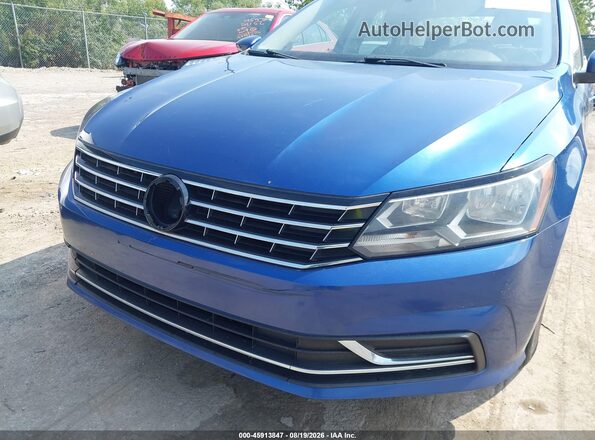 1VWAT7A38GC005983 2016 VOLKSWAGEN PASSAT Blue წინა ხედი