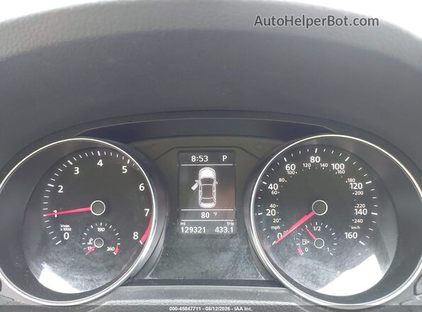 1VWAT7A39GC012425 2016 VOLKSWAGEN PASSAT Red Вид задніх сидінь