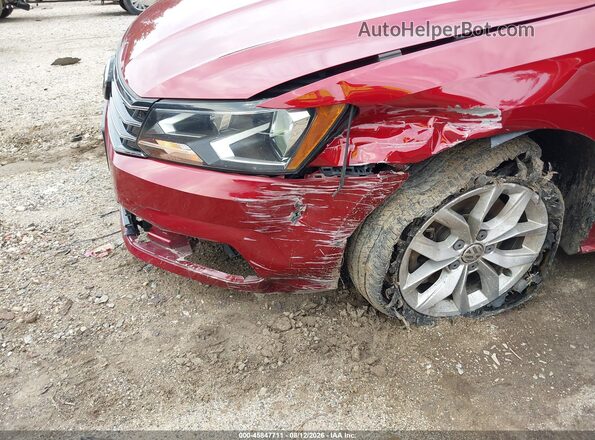 1VWAT7A39GC012425 2016 VOLKSWAGEN PASSAT Red Вид спереду