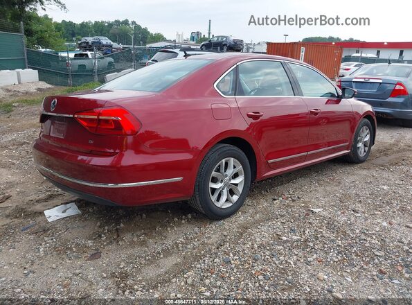 1VWAT7A39GC012425 2016 VOLKSWAGEN PASSAT Red Задня права чверть