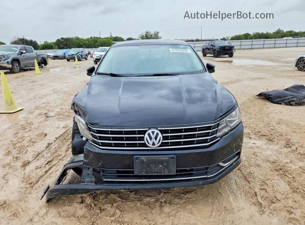 1VWAT7A39GC033470 2016 VOLKSWAGEN PASSAT Black Դիմացի տեսք