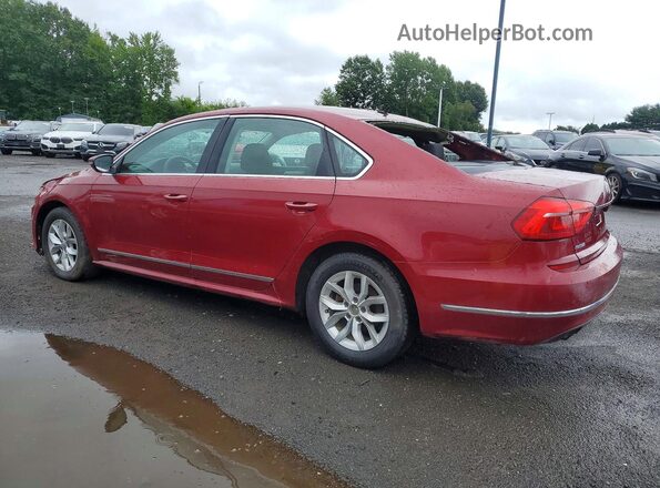 1VWAT7A39GC050219 2016 VOLKSWAGEN PASSAT Red Tył lewy