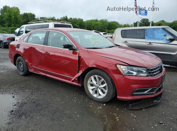 1VWAT7A39GC050219 2016 VOLKSWAGEN PASSAT Red Przód prawy
