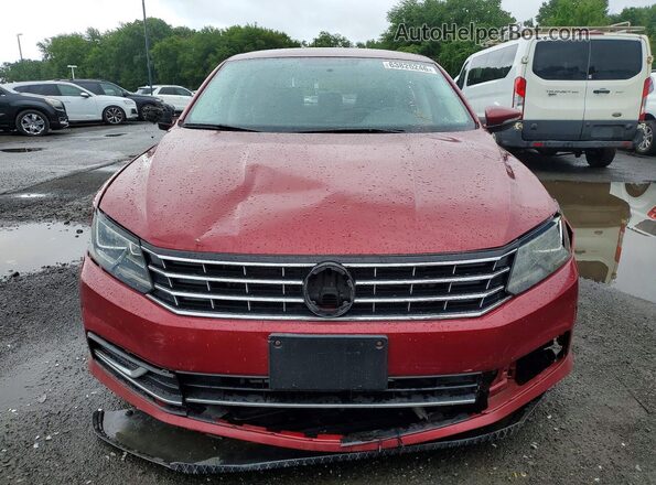 1VWAT7A39GC050219 2016 VOLKSWAGEN PASSAT Red Widok z przodu