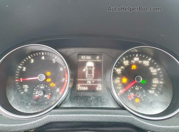 1VWAT7A39GC050219 2016 VOLKSWAGEN PASSAT Red Widok zestawu wskaźników