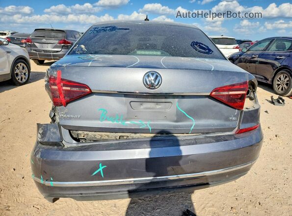 1VWAT7A39HC086199 2017 VOLKSWAGEN PASSAT Серый Вид сзади