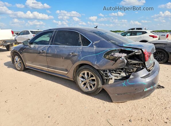 1VWAT7A39HC086199 2017 VOLKSWAGEN PASSAT Серый Задняя левая четверть