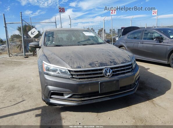 1VWAT7A3XGC049239 2016 VOLKSWAGEN PASSAT Gray Vista frontal
