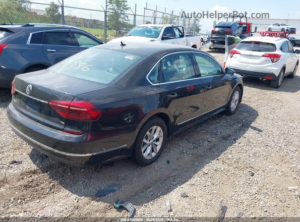 1VWAT7A3XHC067855 2017 VOLKSWAGEN PASSAT Black Tył prawy