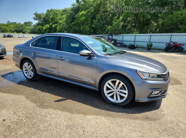 1VWBA7A30JC002240 2018 VOLKSWAGEN PASSAT Gray Delantero derecho