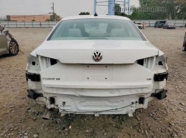 1VWBA7A30JC012153 2018 VOLKSWAGEN PASSAT Белый Вид сзади