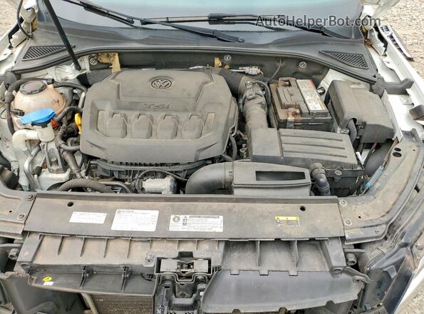 1VWBA7A30JC012153 2018 VOLKSWAGEN PASSAT Белый Вид задней части салона