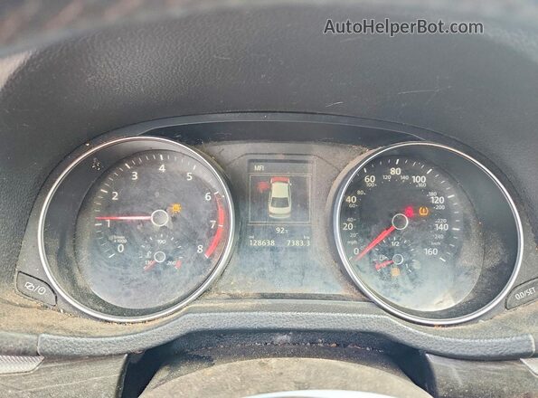 1VWBA7A31JC019726 2018 VOLKSWAGEN PASSAT Gray Widok zestawu wskaźników