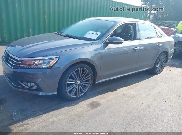 1VWBA7A34JC018263 2018 VOLKSWAGEN PASSAT Gray Vista tres cuartos delantera izquierda