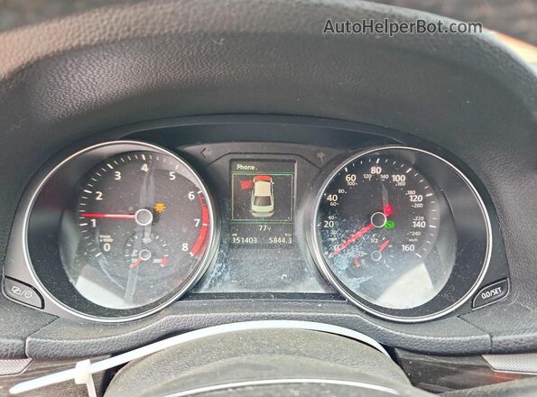 1VWBA7A36JC016644 2018 VOLKSWAGEN PASSAT Blue Вид щитка приладів