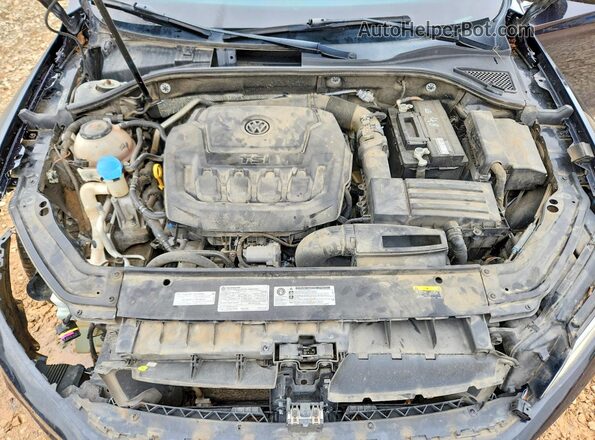 1VWBA7A36JC016644 2018 VOLKSWAGEN PASSAT Blue Вид задньої частини салону