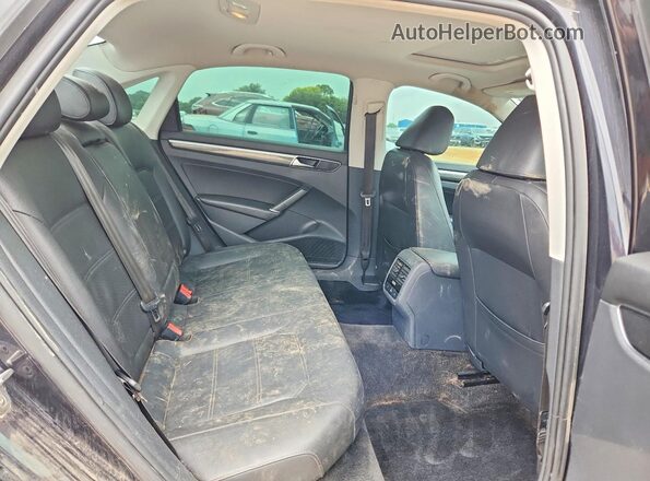 1VWBA7A36JC016644 2018 VOLKSWAGEN PASSAT Blue Вид задніх сидінь