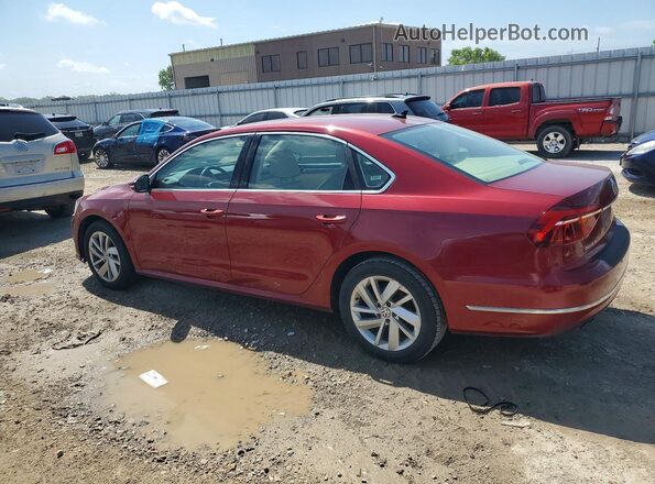 1VWBA7A37JC030939 2018 VOLKSWAGEN PASSAT Red Rear left