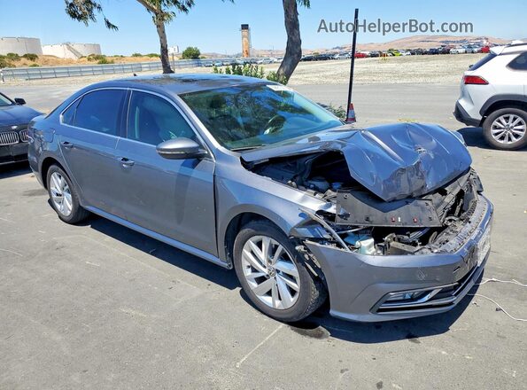 1VWBA7A37JC041133 2018 VOLKSWAGEN PASSAT Gray Delantero derecho