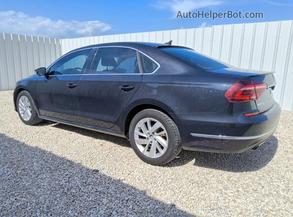 1VWBA7A38JC029394 2018 VOLKSWAGEN PASSAT Black Tył lewy