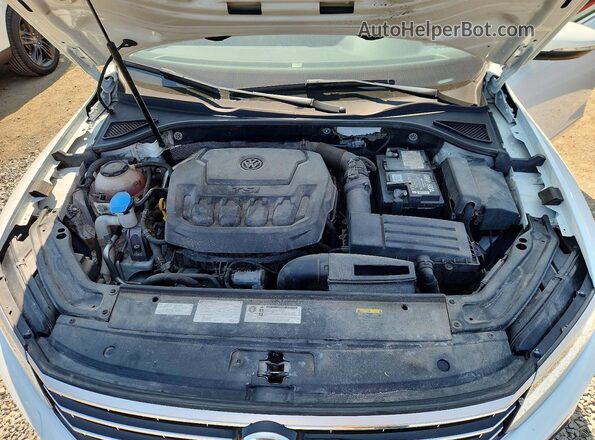 1VWBA7A38JC042839 2018 VOLKSWAGEN PASSAT Белый Вид задней части салона