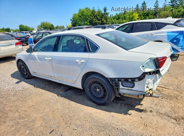 1VWBA7A38JC042839 2018 VOLKSWAGEN PASSAT Белый Задняя левая четверть