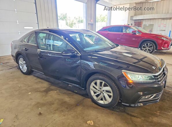 1VWBA7A38JC046972 2018 VOLKSWAGEN PASSAT Black Przód prawy