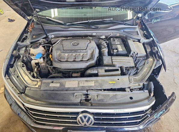 1VWBA7A38JC046972 2018 VOLKSWAGEN PASSAT Black Widok wnętrza z tyłu
