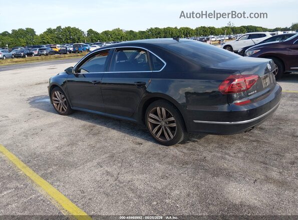 1VWBA7A39JC019442 2018 VOLKSWAGEN PASSAT Black Trasero izquierdo