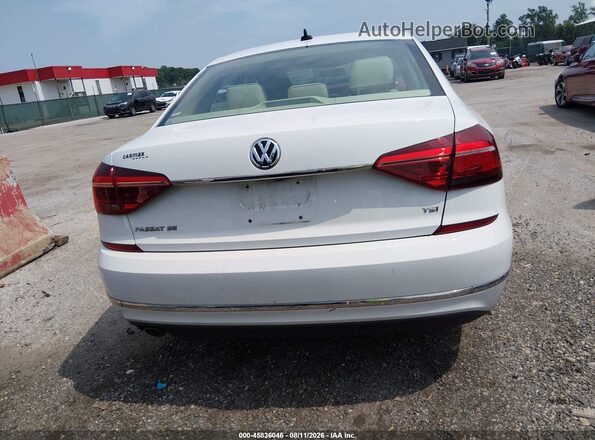 1VWBA7A39JC027797 2018 VOLKSWAGEN PASSAT White 