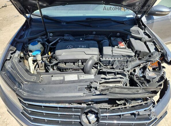 1VWBS7A31GC021370 2016 VOLKSWAGEN PASSAT Gray Widok wnętrza z tyłu