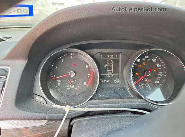 1VWBS7A31GC050707 2016 VOLKSWAGEN PASSAT Silver Widok zestawu wskaźników