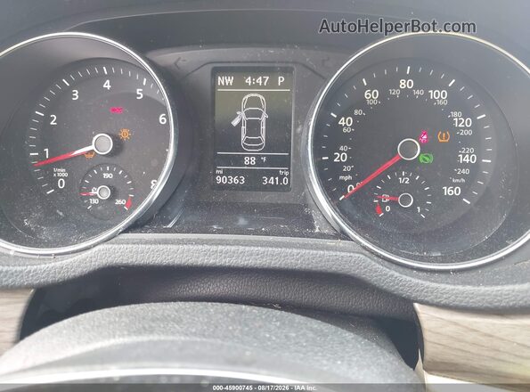 1VWBS7A32GC014461 2016 VOLKSWAGEN PASSAT Gold Widok tylnych siedzeń