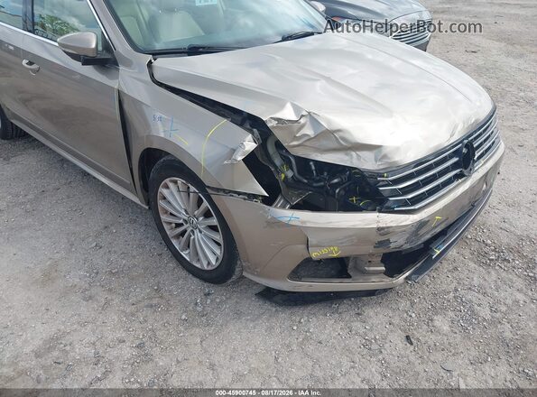 1VWBS7A32GC014461 2016 VOLKSWAGEN PASSAT Gold Widok zestawu wskaźników