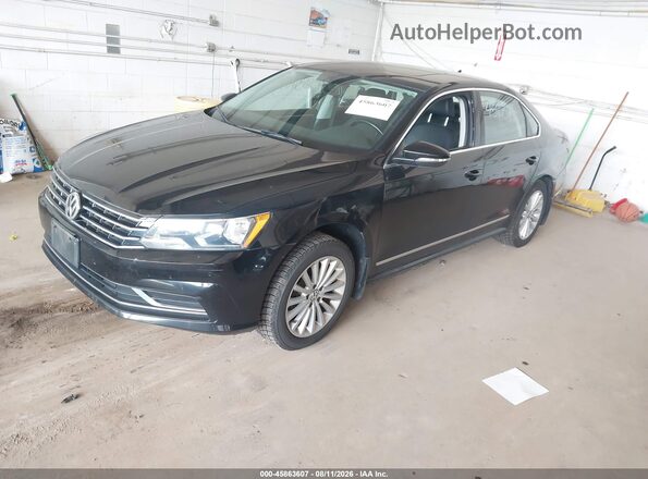1VWBS7A38GC046783 2016 VOLKSWAGEN PASSAT Black Przód lewy