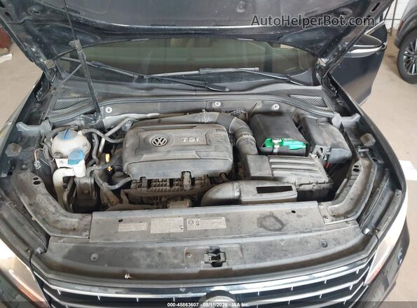 1VWBS7A38GC046783 2016 VOLKSWAGEN PASSAT Black Widok z tyłu