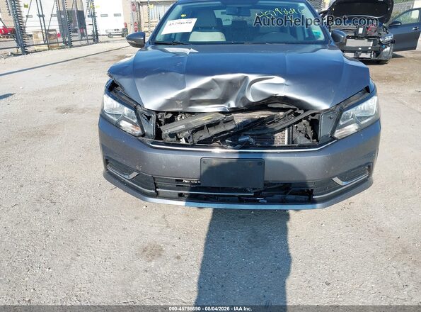1VWBS7A39GC038451 2016 VOLKSWAGEN PASSAT Серый Вид спереди