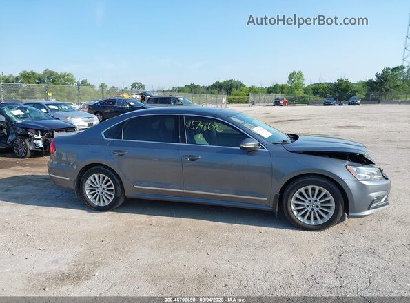 1VWBS7A39GC038451 2016 VOLKSWAGEN PASSAT Серый Вид задней части салона