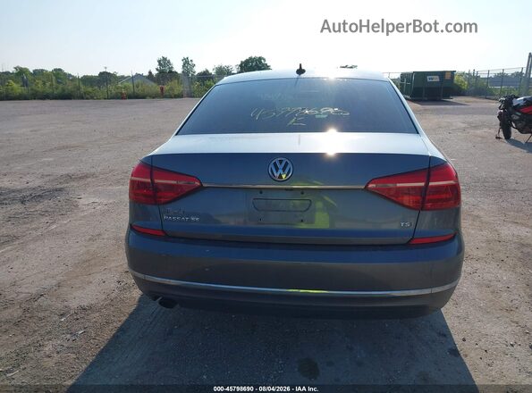 1VWBS7A39GC038451 2016 VOLKSWAGEN PASSAT Серый 