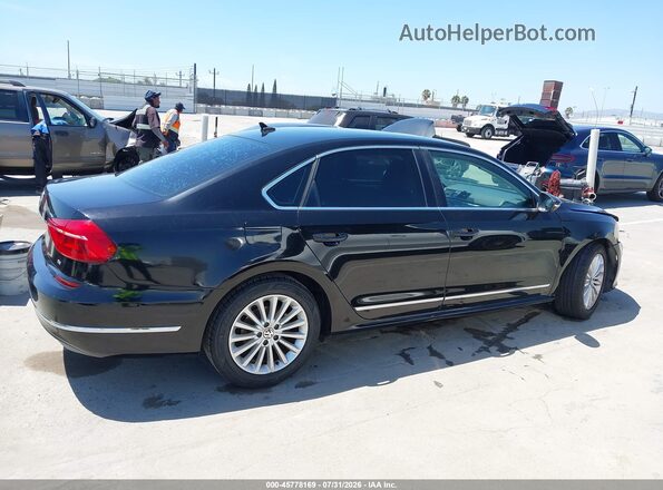 1VWBT7A32GC010441 2016 VOLKSWAGEN PASSAT Black Вид задньої частини салону