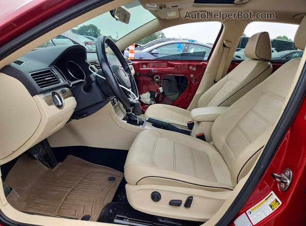 1VWBT7A32GC059140 2016 VOLKSWAGEN PASSAT Red წინა სალონის ხედი