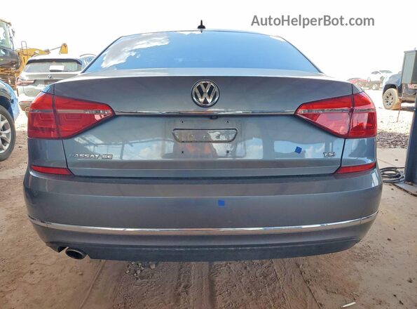 1VWBT7A33GC045277 2016 VOLKSWAGEN PASSAT Silver Вид ззаду