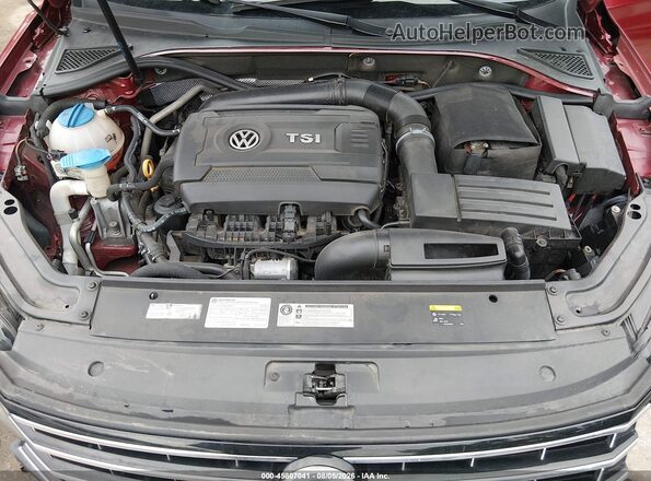 1VWBT7A33HC026729 2017 VOLKSWAGEN PASSAT Красный Вид сзади