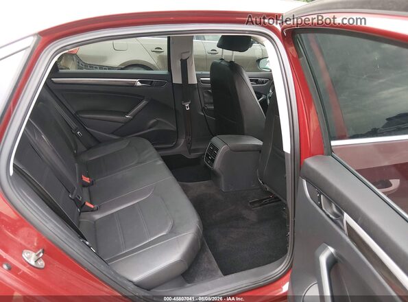 1VWBT7A33HC026729 2017 VOLKSWAGEN PASSAT Красный Вид наклейки с VIN-кодом