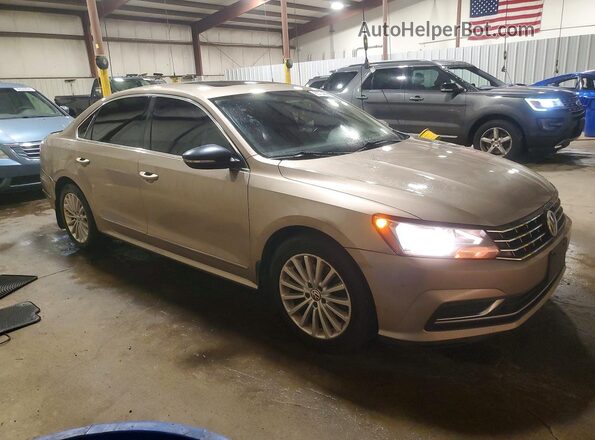 1VWBT7A35GC007906 2016 VOLKSWAGEN PASSAT Tan Delantero derecho