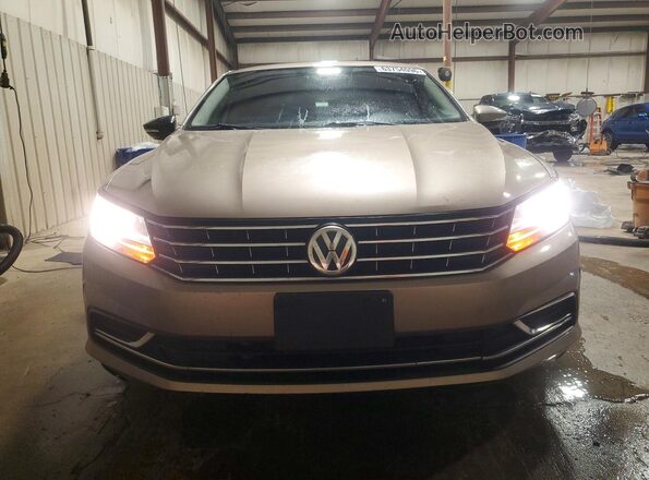 1VWBT7A35GC007906 2016 VOLKSWAGEN PASSAT Tan Vista frontal